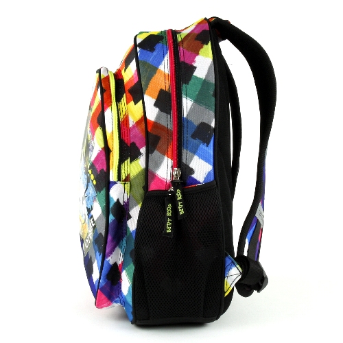 Školní batoh Betty Boop barevné kostky