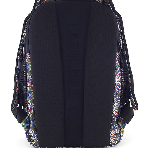 Sportovní batoh Target Černý s barevnými ornamenty