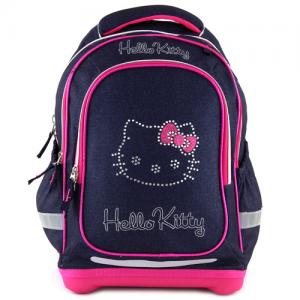 Školní batoh Hello Kitty tmavě modrý jeans