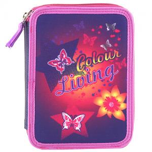 Školní penál s náplní Target Colour living motýlci
