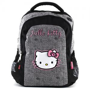Školní batoh Hello Kitty Cotton šedý