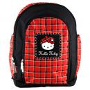 Školní batoh Hello Kitty red karo