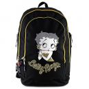 Školní batoh Betty Boop zlatá výšivka